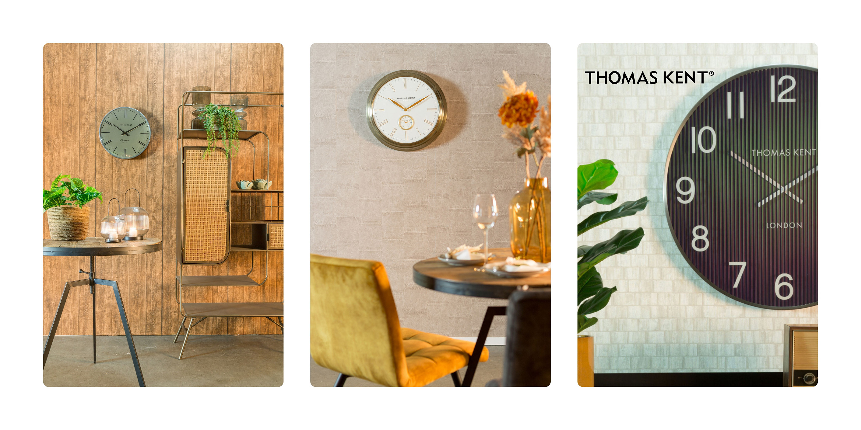 Thomas Kent is een toonaangevend klokkenmerk dat bekend staat om zijn innovatie en trendgericht design binnen de interieurwereld. Achter dit iconische merk staat Nigel Waller, de oprichter en drijvende kracht achter de unieke collecties.